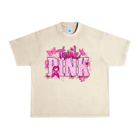 Sandshell Think pink Urban Heavy Tee - NancyCooperArtShop