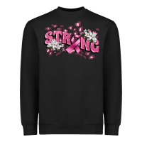 Strong Cancer Awareness Heavyweight Sweatshirt | Teevron