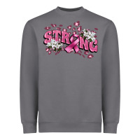 Storm Strong Cancer Awareness Heavyweight Sweatshirt - FaDigitalArtStudio