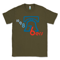 Army Green bell,76ers Classic Tee - tuanDangUi