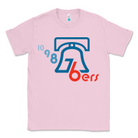 Bubblegum Pink bell,76ers Classic Tee - tuanDangUi