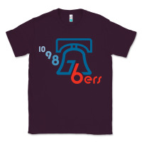 Plum bell,76ers Classic Tee - tuanDangUi