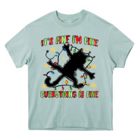 Arona it's fine i'm fine everything is fine Heavy Core Tee - MaliasSmallBusiness