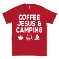 Red camp camping camper campfire campsite hiking gift Classic Tee - tuanDangUi