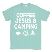 Seafoam camp camping camper campfire campsite hiking gift Classic Tee - tuanDangUi