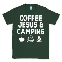 Sports Green camp camping camper campfire campsite hiking gift Classic Tee - tuanDangUi