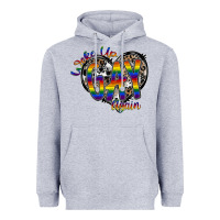 Heather Grey woke up gay again Heavyweight Hoodie - SublimationCraftShop