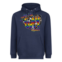 Navy woke up gay again Heavyweight Hoodie - SublimationCraftShop