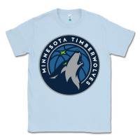 Dusty Blue the timberwolves Classic Tee - tuanDangUi