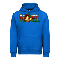 Cobalt noel Christmas bells Urban Hoodie - BarkalooDesign