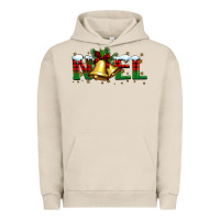 Pigment French Oak noel Christmas bells Urban Hoodie - BarkalooDesign