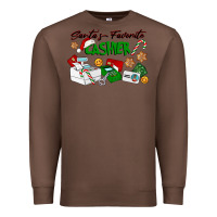 Chestnut Santa's Favorite Cashier Premium Sweatshirt - LillyAllenDesigns
