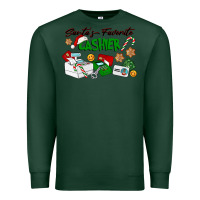 Sports Green Santa's Favorite Cashier Premium Sweatshirt - LillyAllenDesigns