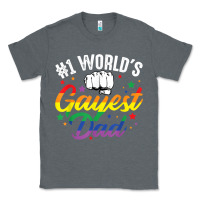 Charcoal Heather 1 worlds gayest dad funny fathers day lgbt pride r Classic Tee - tuanDangUi