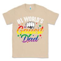 Mushroom 1 worlds gayest dad funny fathers day lgbt pride r Classic Tee - tuanDangUi