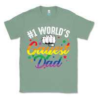 Sage 1 worlds gayest dad funny fathers day lgbt pride r Classic Tee - tuanDangUi