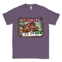 Lavender Christmas on the farm Classic Tee - RanaPortraitStore