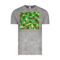 Cloud Rock shamrock leopard Vintage Tee - RanaPortraitStore