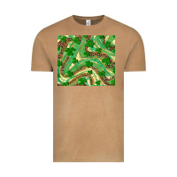 Vintage Camel shamrock leopard Vintage Tee - RanaPortraitStore