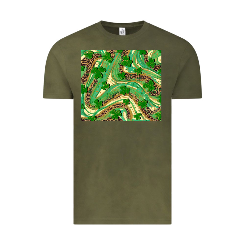 Shamrock Leopard Vintage Tee by RanaPortraitStore | Teevron