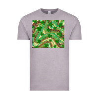 Vintage Zinc shamrock leopard Vintage Tee - RanaPortraitStore