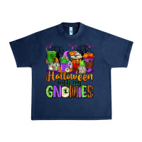 Navy Halloween with My Gnomies Coffee Cups Urban Heavy Tee - texasbilliewilder