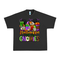 Pigment Black Halloween with My Gnomies Coffee Cups Urban Heavy Tee - texasbilliewilder