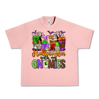 Salmon Halloween with My Gnomies Coffee Cups Urban Heavy Tee - texasbilliewilder