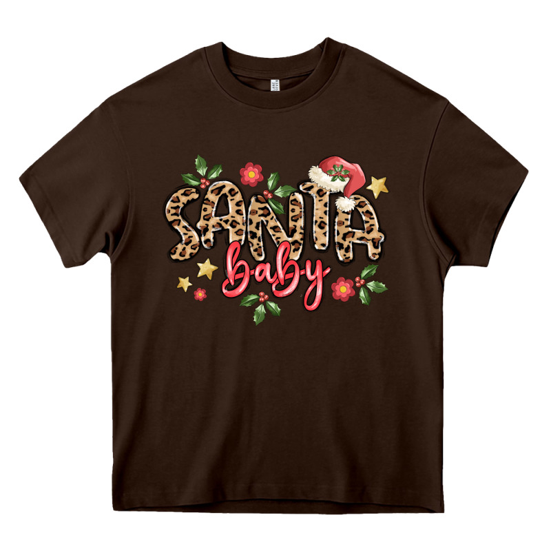 Santa Baby Heavy Core Tee by MaliasSmallBusiness | Teevron