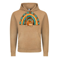 Vintage Camel Rainbow Thankful with Gemstone Vintage Hoodie - texasbilliewilder