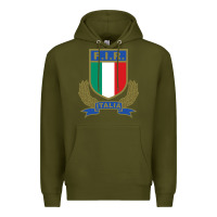 Army Green italian,rugby,federation Premium Hoodie - tuanDangUi