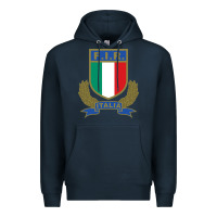 Navy italian,rugby,federation Premium Hoodie - tuanDangUi