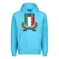 Ocean Blue italian,rugby,federation Premium Hoodie - tuanDangUi