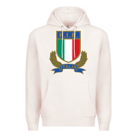 Pale Pink italian,rugby,federation Premium Hoodie - tuanDangUi