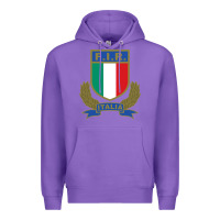Purple italian,rugby,federation Premium Hoodie - tuanDangUi