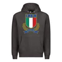 Smoke italian,rugby,federation Premium Hoodie - tuanDangUi