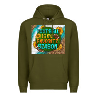 Army Green football is my favorite season tumbler Premium Hoodie - BundleAndBundleShop