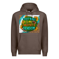 Coffee football is my favorite season tumbler Premium Hoodie - BundleAndBundleShop