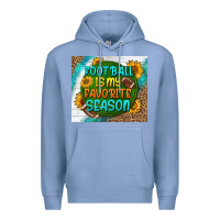 Colony Blue football is my favorite season tumbler Premium Hoodie - BundleAndBundleShop