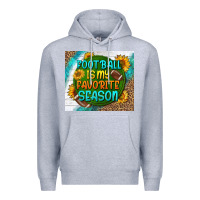 Heather Grey football is my favorite season tumbler Premium Hoodie - BundleAndBundleShop