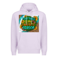Lilac football is my favorite season tumbler Premium Hoodie - BundleAndBundleShop