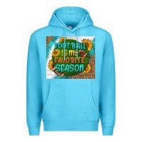 Ocean Blue football is my favorite season tumbler Premium Hoodie - BundleAndBundleShop
