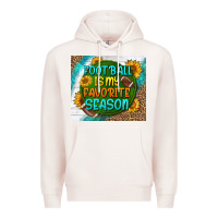 Pale Pink football is my favorite season tumbler Premium Hoodie - BundleAndBundleShop