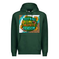 Sports Green football is my favorite season tumbler Premium Hoodie - BundleAndBundleShop
