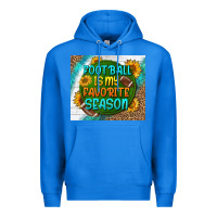 True Royal football is my favorite season tumbler Premium Hoodie - BundleAndBundleShop