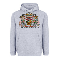 Heather Grey mind your own motherhood Heavyweight Hoodie - SublimationCraftShop