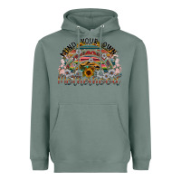 Sage mind your own motherhood Heavyweight Hoodie - SublimationCraftShop