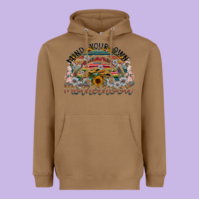 Mind Your Own Motherhood Heavyweight Hoodie Designed By Sublimationcraftshop