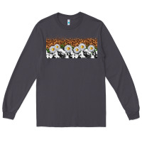 Smoke cowhide leopard daisies Long Sleeve Tee - TumblerDesignByShophia