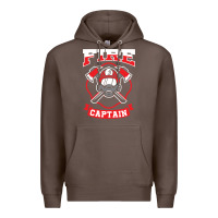 Coffee fire captain firefighter fireman job Premium Hoodie - tuanDangUi